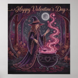Póster BrujaDelDíaDeSanValentínMística