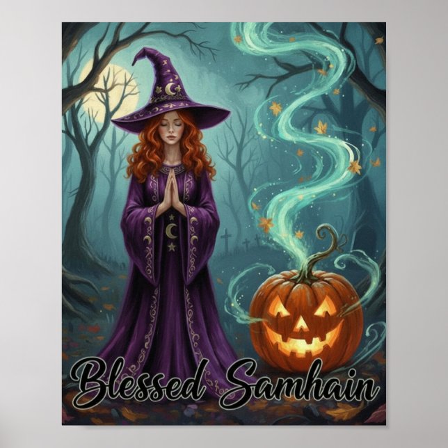 Póster BrujaDeSamhain (Frente)