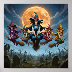 Póster Brujas de la Era Moderna