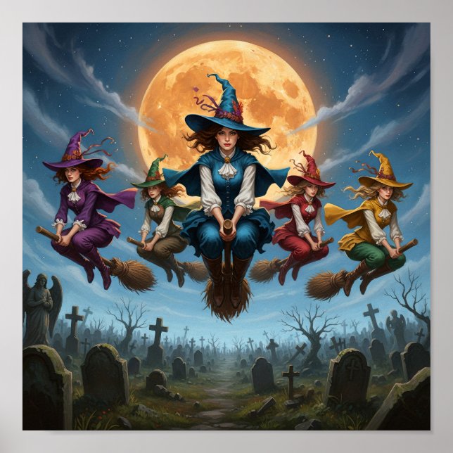 Póster Brujas de la Era Moderna  (Frente)