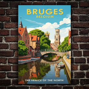 Póster Brujas de los años 1960, Poster de Viajes Vintage 