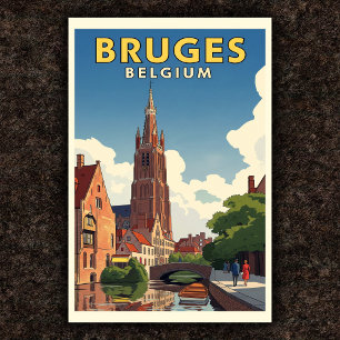 Póster Brujas de los años 1960, Poster de Viajes Vintage 