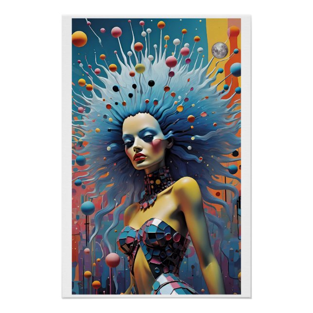 Póster Brujería - Arte de Ken Gage (Anverso)