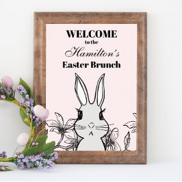 Póster Brunch ligero de Pascua