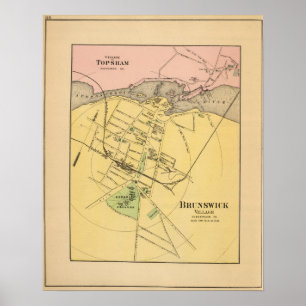 Póster Brunswick, Topsham 2