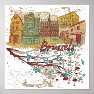 Póster Bruselas