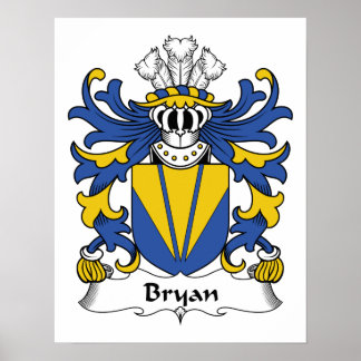 Póster Bryan Family Crest