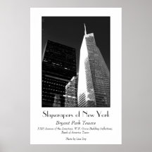 Póster 'Bryant Park Towers'