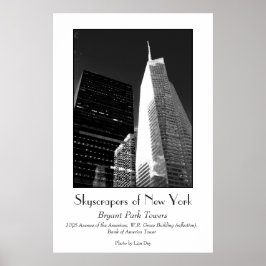 Póster 'Bryant Park Towers'
