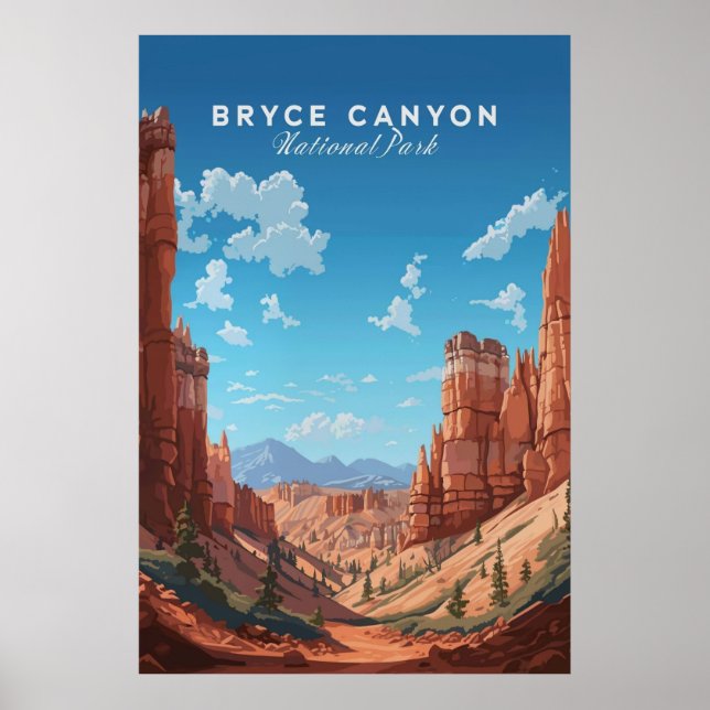 Póster Bryce Canyon I (Frente)