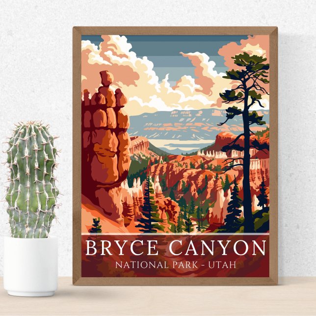 Póster Bryce Canyon National Park Utah Desert Landscape (Subido por el creador)