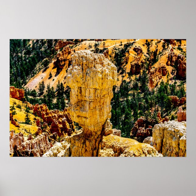 Póster Bryce Canyon Robot Man (Frente)