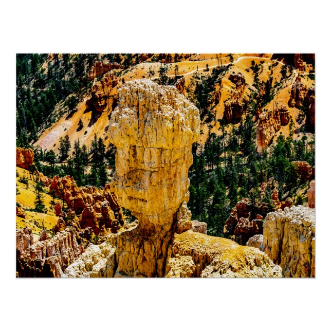 Póster Bryce Canyon Robot Man Glossy (Anverso)