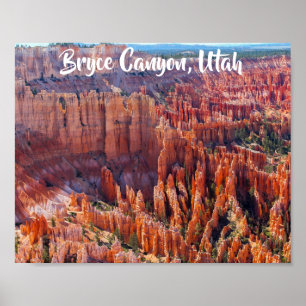 Póster Bryce Canyon Utah Hoodoos