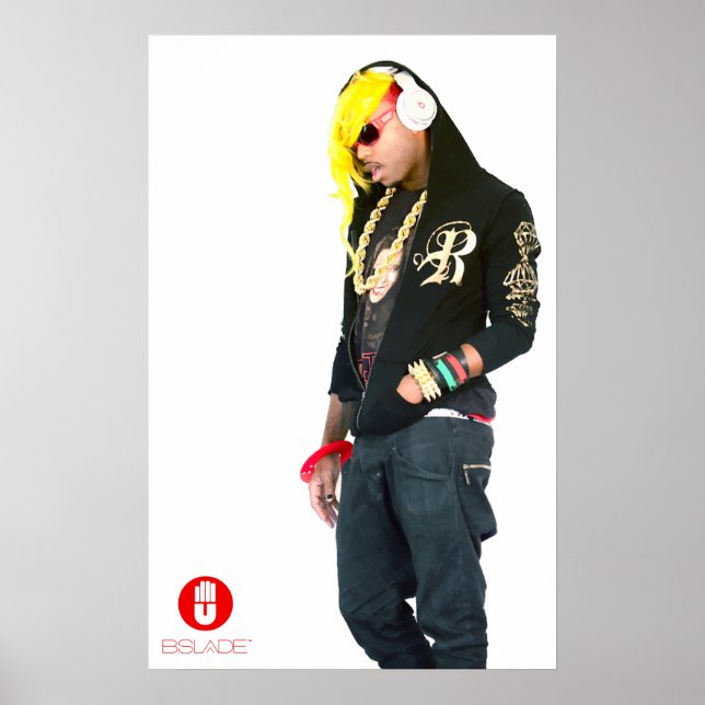 Póster @BSLADE Blonde Poster de ambición (Frente)