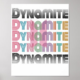 PÓSTER BTS DYNAMITE HOBI ( NUEVA CANCIÓN )
