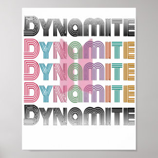 PÓSTER BTS DYNAMITE HOBI ( NUEVA CANCIÓN )