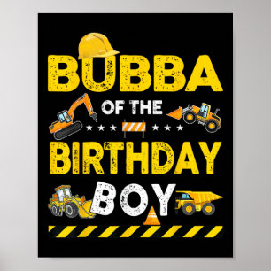 Póster Bubba Del Nacimiento Del Niño Trabajador De La Con