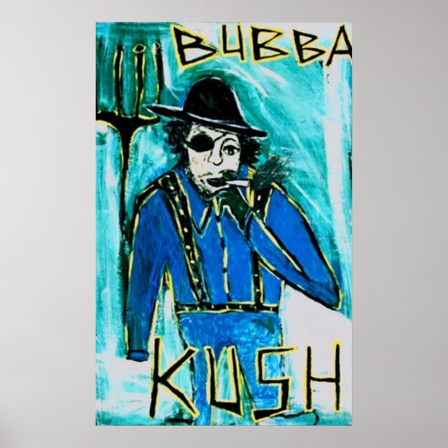 PÓSTER BUBBA KUSH (Frente)
