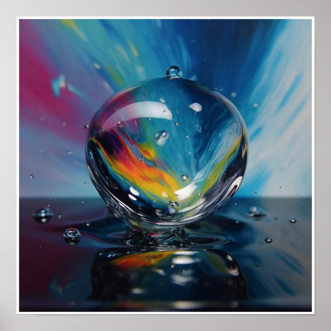 Póster Bubble de amor - (Frente)
