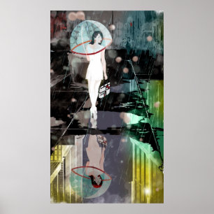 Póster Bubble Rain