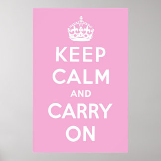 Póster Bubblegum Pink