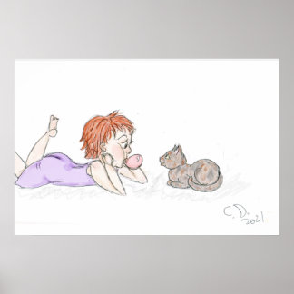 Póster Bubblegum-Tails&Tots