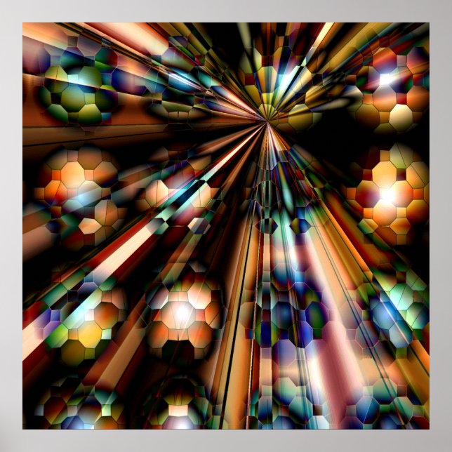 Póster Bubblin' Planets.... (Frente)