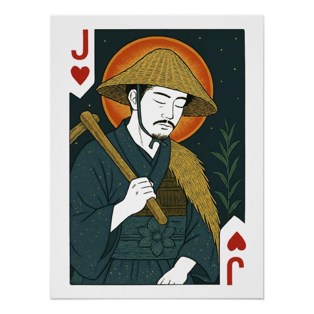 Póster Bube der Herzen – Japanischer Bauer (Anverso)
