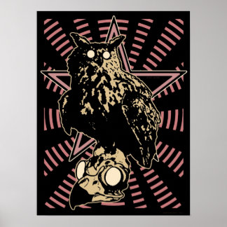 Póster Bubo-Bubo & The Royal ALIVENESS