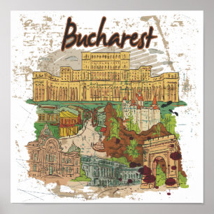 Póster Bucarest