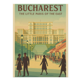 Póster Bucarest Charm - Pequeña París del Este