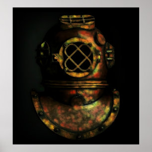 Póster Buceando en lo profundo