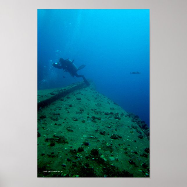 Póster Buceo de Wreck (Frente)