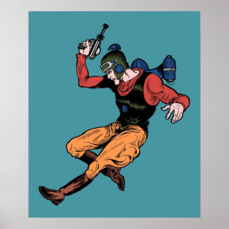 Póster Buck Rogers 1929 v2