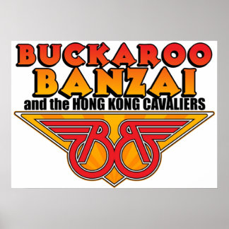 Póster Buckaroo Banzai The Hong Kong Cavaliers