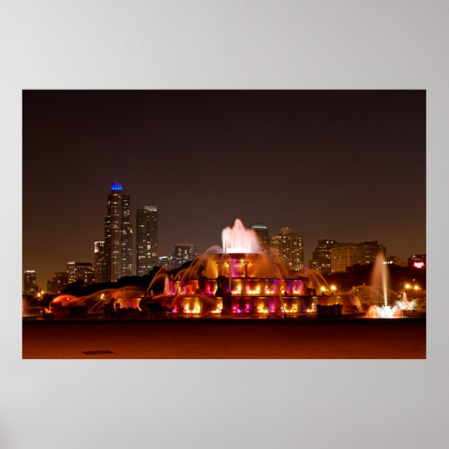 Póster Buckingham Fountain (Frente)