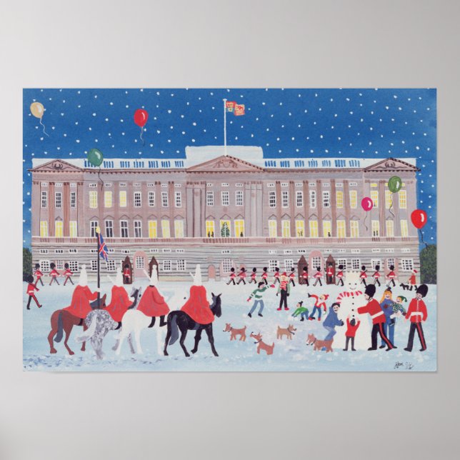 Póster Buckingham Palace London (Frente)