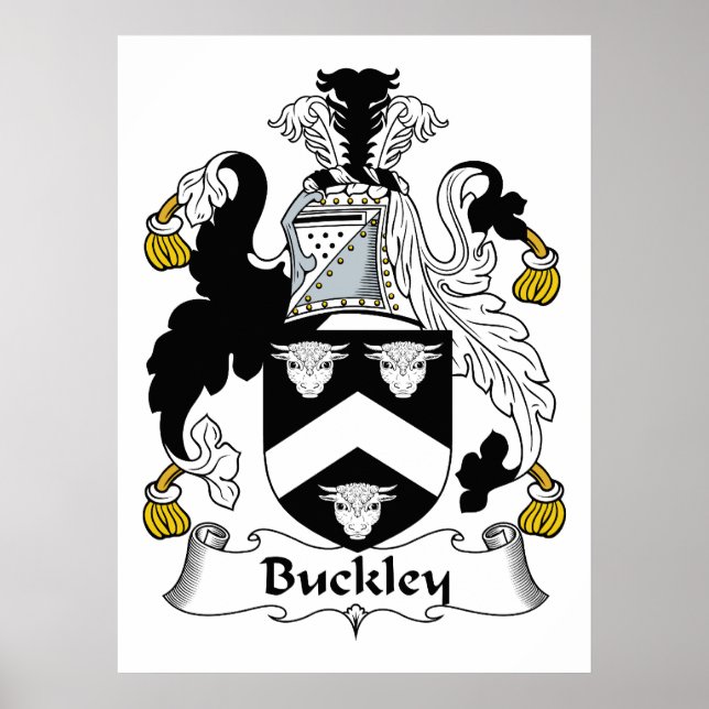 Póster Buckley Family Crest (Frente)
