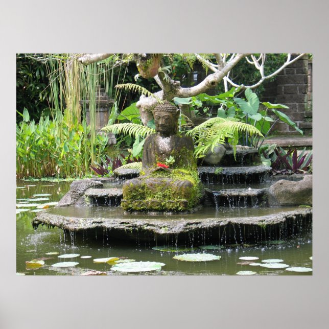 Póster Buda - Bali Indonesia (Frente)