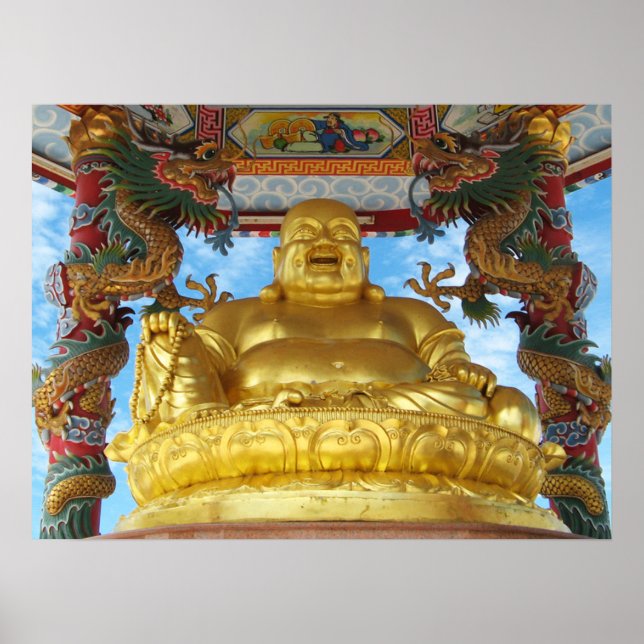 Póster Buda chino (Frente)