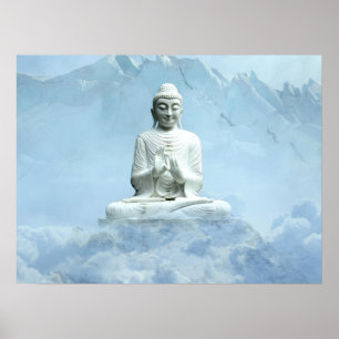 Póster Buda en las nubes