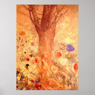 Póster Buda en su Poster juvenil impreso por Redon