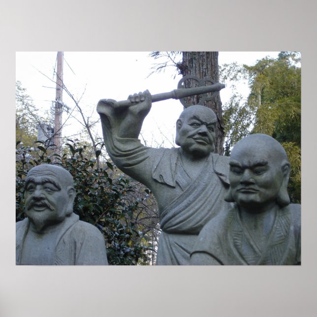 Póster Buda gruñón (Frente)