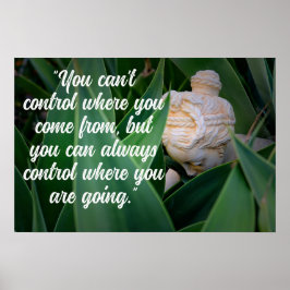 Póster Buda motivacional