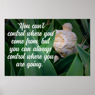 Póster Buda motivacional