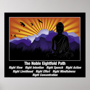 Póster Buda Noble de Ruta del Ocio