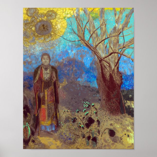 Póster Buda | Odilon Redon | (Frente)