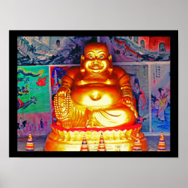 Póster Buda sonriente