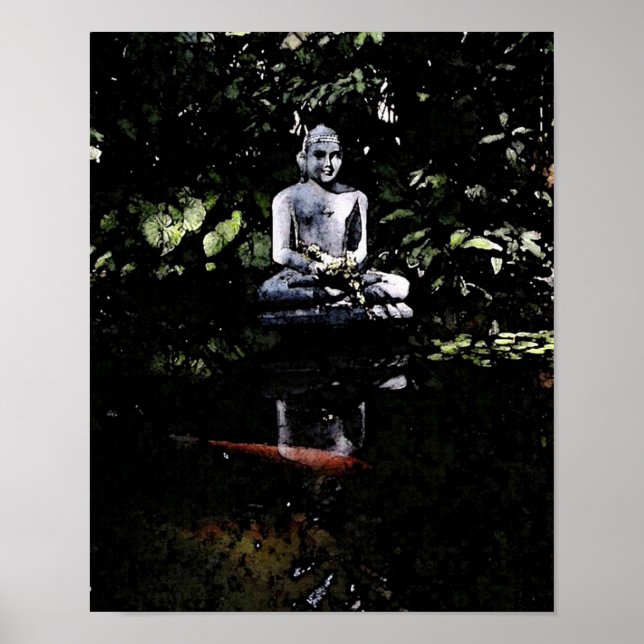 Póster Buda sonriente y Poster Koi (Frente)